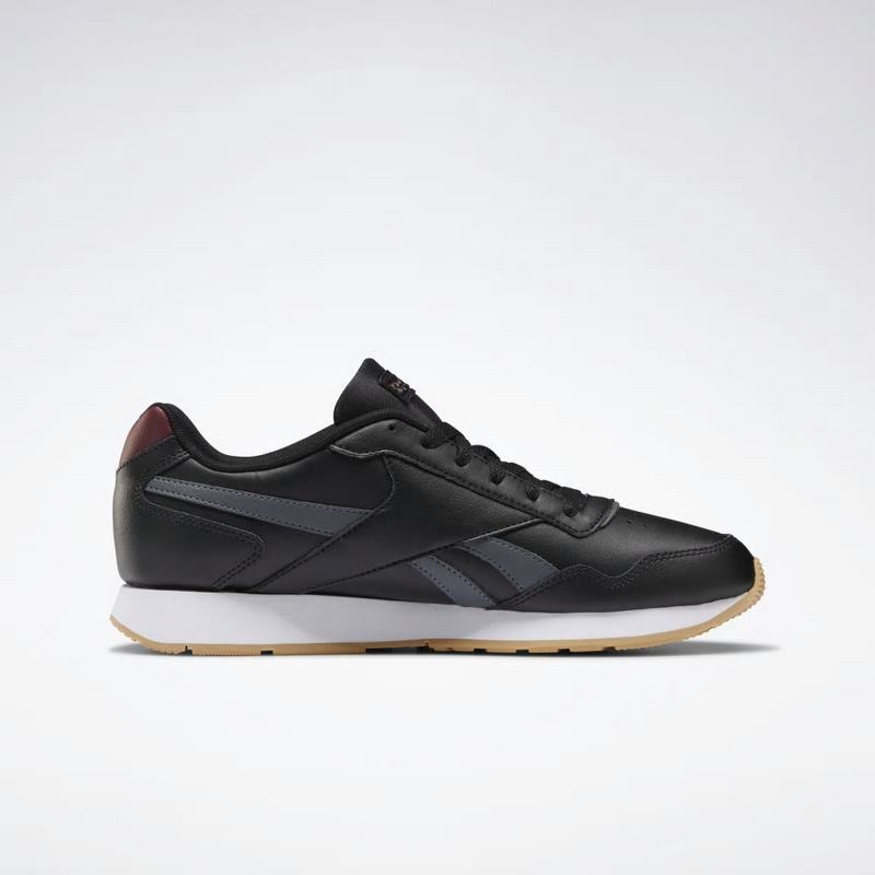 Reebok Royal Glide Tenisky Panske - Čierne/Siva/Biele KL5230LZ